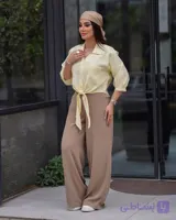 شومیز گره ای زنانه ساده