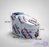 مخزن 1000 لیتر زیر پله 3 لایه برند توان صنعت