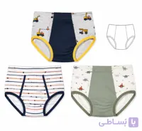 الگو شورت لیفه دار کودک 2 تا 12 سال 6 سایزی
