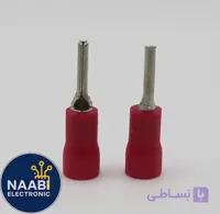 سرسیم سوزنی روکش دار قرمز سایز 1
