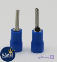سرسیم سوزنی روکش دار آبی سایز 1