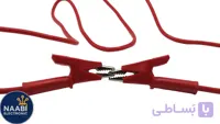 کابل رابط منبع تغذیه پرسی دو سر سوسماری قرمز