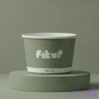 کاسه بستنی گلاسه 180 سی‌سی بسته 1000 عددی (چاپ اختصاصی) | فیکاپ
