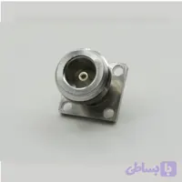 کانکتور N-TYPE مادگی پنلی چهار سوراخ 16×16 بدون تفلون مستقیم