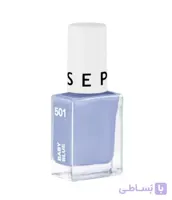 لاک ناخن سفورا رنگ آبی baby blue شماره 501