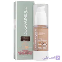 بی بی کرم نچرال بژ SPF30 درمایونیک مناسب پوست چرب حجم 30 میلی لیتر