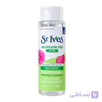تونر St.Ives حاوی عصاره گل رز مناسب پوست خشک حجم 250 میلی لیتر