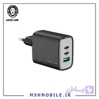 شارژر دیواری 65 وات گرین لاین Green Lion Supra مدل GL-WC38 سه پورت GaN
