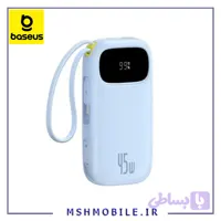 پاوربانک 45 وات 20000 با کابل متصل بیسوس Baseus Qpow 3 Enerfill FC31 Power Bank PPQD3-2045L