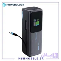 پاوربانک پاورولوژی مدل Thunderamp توان 140 وات ظرفیت 30000 میلی‌آمپر ساعت