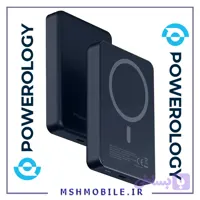 پاوربانک مگ سیف 10000 پاورولوژی Powerology Magsafe Aluminum Power Bank PPBCHA34