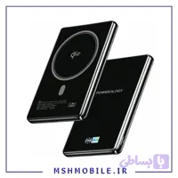 پاور بانک وایرلس مگسیف 10000 پاورولوژی Powerology Skye MagSafe Power Bank PPBKLYD89BK