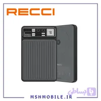 پاوربانک 10000 وایرلس تایپ سی و یو اس بی رسی RECCI RPB-W18