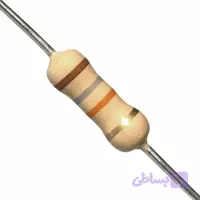 مقاومت 18 کیلو اهم 0.25 وات معمولی