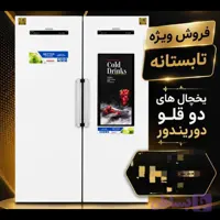 یخچال فریزر 40فوت جنرال دو قلو