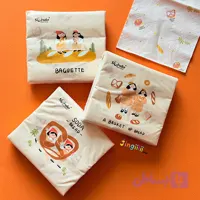 دستمال کاغذی جیبی و مسافرتی طرح دار طرح نان فانتزی