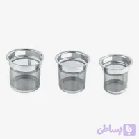 صافی چای و دمنوش استیل مجموعه 3 عددی