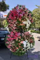 تاج گل افتتاحیه وترحیم
