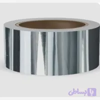 برچسب نواری براق نقره‌ای (استیل) عرض ۵ سانتی‌متر ضد آب و قابل شستشو