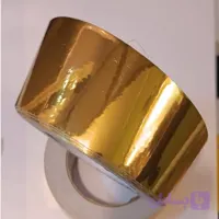 برچسب نواری براق طلایی عرض ۳ سانتی متر مدل خودچسب تزئینی