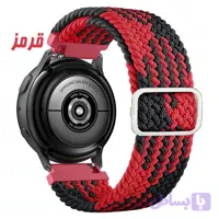 بند مدل RdBlk-Woven مناسب برای ساعت هوشمند میبرو لایت 2 / لایت 3 / لایت 3 پرو سایز 22mm
