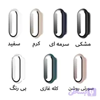 کاور مچ بند می بند مدلSHINE9 مناسب ساعت هوشمند10 /Xiaomi mi Band 8/9 | سبک، مقاوم و کاربردی رنگ مشکی