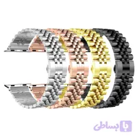 بند استیل مدل 5 مهره مناسب برای اپل واچ 42/44/45/49 میلی متری ضد حساسیت