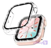 کاور نگینی مدل GEM BUMPER مناسب برای اپل واچ سری SE/1/2/3/4/5/6/7/8/9/AluminumCase سایز 42 میلی متری