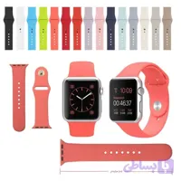 بند اپل واچ سیلیکونی پین دار مناسب سری 11 سایز 46 میلی متری Appple Watch Seri 11 46mm