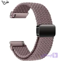 بند بافت سولو مگنتی آمیزفیت gts 2e | بند شیک و راحت برای ساعت Amazfit gts 2e در رنگ با قفل مگنتی