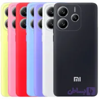 قاب سیلیکونی شیائومی ردمی نوت 4g 14 / Note 14 4G مدل محافظ دوربین دار ضدلک (100% اصلی)