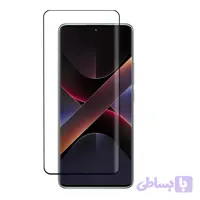 گلس شیشه ای ایج مناسب برای گوشی شیائومی نوت 14 پرو NOTE 14 PRO 5G| محافظ صفحه فول چسب 3D