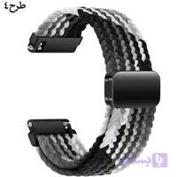 بند بافت سولو با قفل مگنتی قوی مناسب ساعت هوشمند آمازفیت Amazfit bip U proدر 40 رنگ