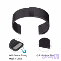 بند حصیری فلزی مدل میلانس ساعت هوشمند شیائومی امیزفیت بیپ یو پرو Xiaomi Amazfit Bip U Pro