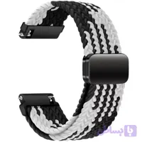 بند بافت سولو مگنتی آمیزفیت gtr 4 | بند شیک و راحت برای ساعت Amazfit gtr 4 در رنگ با قفل مگنتی