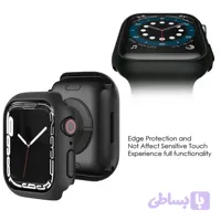 کاور مدل bumper مناسب برای اپل واچ سری SE/1/2/3/4/5/6/7/8/9/2021/2023/ALUMINUM CASE سایز 42 میلی متری