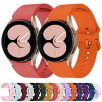 بند سیلیکونی مدل SILIC_4 مناسب برای ساعت هوشمند سامسونگ GALAXY WATCH 4 44 MM / 5 44 MM به همراه کاور و محافظ صفحه نمایش