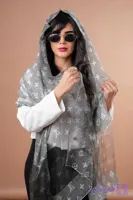 شال تافته وارداتی طرح لویی ویتون سبک و خنک