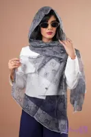 شال تافته وارداتی طرح مارک گوچی سبک و خنک