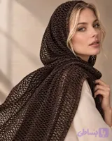 شال قلاب بافی حاشیه گان وارداتی مدل تابستانی