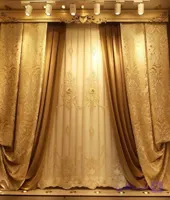 پرده پذیرایی فلت گلبرجسته کد ۲۱۲