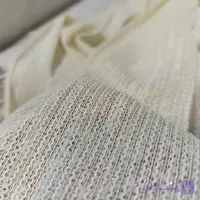 پارچه پرده حریر تدی سیم دار سنگین کات متری