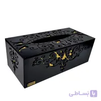 جعبه دستمال کاغذی رانزو گالری مدل رویال کد 02