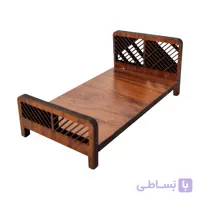 اسباب بازی رانزو گالری مدل تخت تک نفره کد 00470
