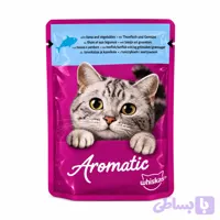 پوچ گربه ویسکاس با طعم ماهی تن وزن 85 گرم