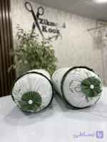 روبالشی لوله ای برگ سبز