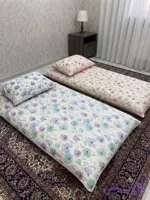 کاور تشک زیپدار به همراه ۲عدد روبالشی طرح سپهر🌿