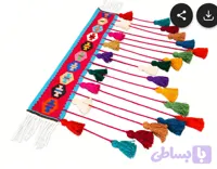 پرده سنتی گلیمی یک متری مدل نارون بهترین نخ کیفیت کدA1290