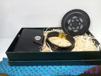ست اینه،دستبند،جاکارتی چرم گاوی