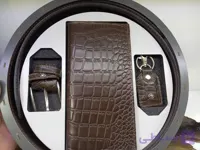 ست کیف پول،جاسوییچی،کمربند چرم گاوی